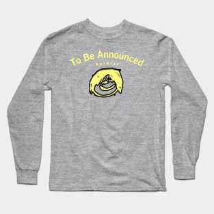 Yellow TBA Face Long Sleeve T-Shirt